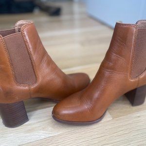 Madewell Leather Bootie Brown